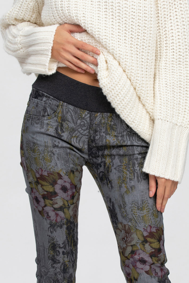 PRINTED SKINNY | Skinny Jeans in Liberty Flower Print